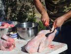 Клане и разфасоване на кокошки и петли Порционни парчета пиле